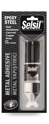 SELSİL EPOKSİ METAL YAPIŞTIRICI ENJEKTÖR 5 DK. - 28GR